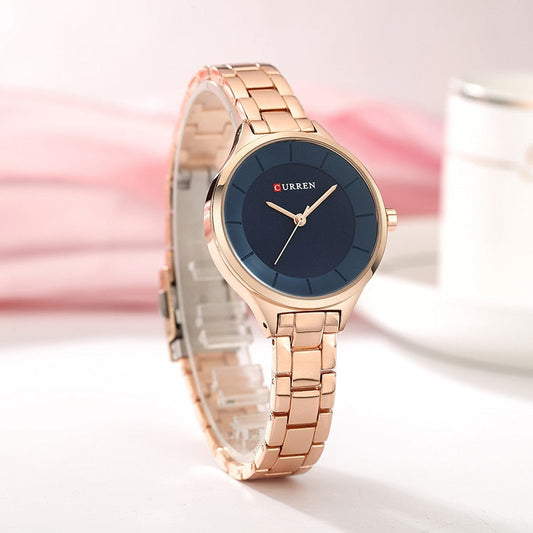 Top Brand Fashion Stainless Steel Band Quartz Wrist Watch Ladies Watches The Clothing Company Sydney