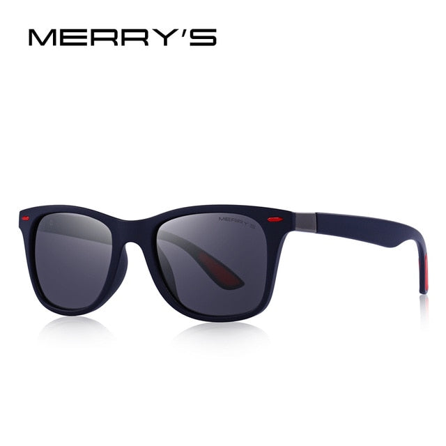 Unisex Classic Retro Rivet Polarized Lighter Design Square Frame Sunglasses Lighter Design Square Frame with UV Protection The Clothing Company Sydney