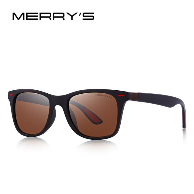 Unisex Classic Retro Rivet Polarized Lighter Design Square Frame Sunglasses Lighter Design Square Frame with UV Protection The Clothing Company Sydney