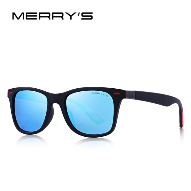 Unisex Classic Retro Rivet Polarized Lighter Design Square Frame Sunglasses Lighter Design Square Frame with UV Protection The Clothing Company Sydney