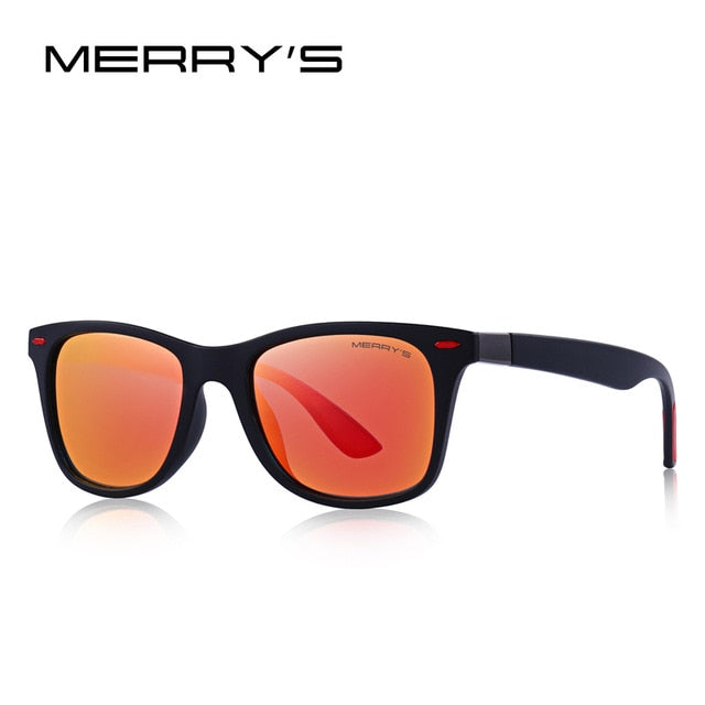 Unisex Classic Retro Rivet Polarized Lighter Design Square Frame Sunglasses Lighter Design Square Frame with UV Protection The Clothing Company Sydney
