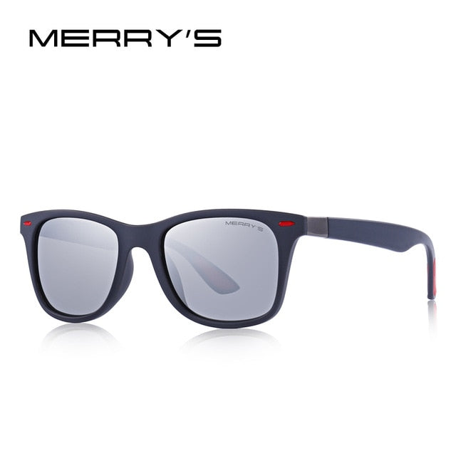 Unisex Classic Retro Rivet Polarized Lighter Design Square Frame Sunglasses Lighter Design Square Frame with UV Protection The Clothing Company Sydney
