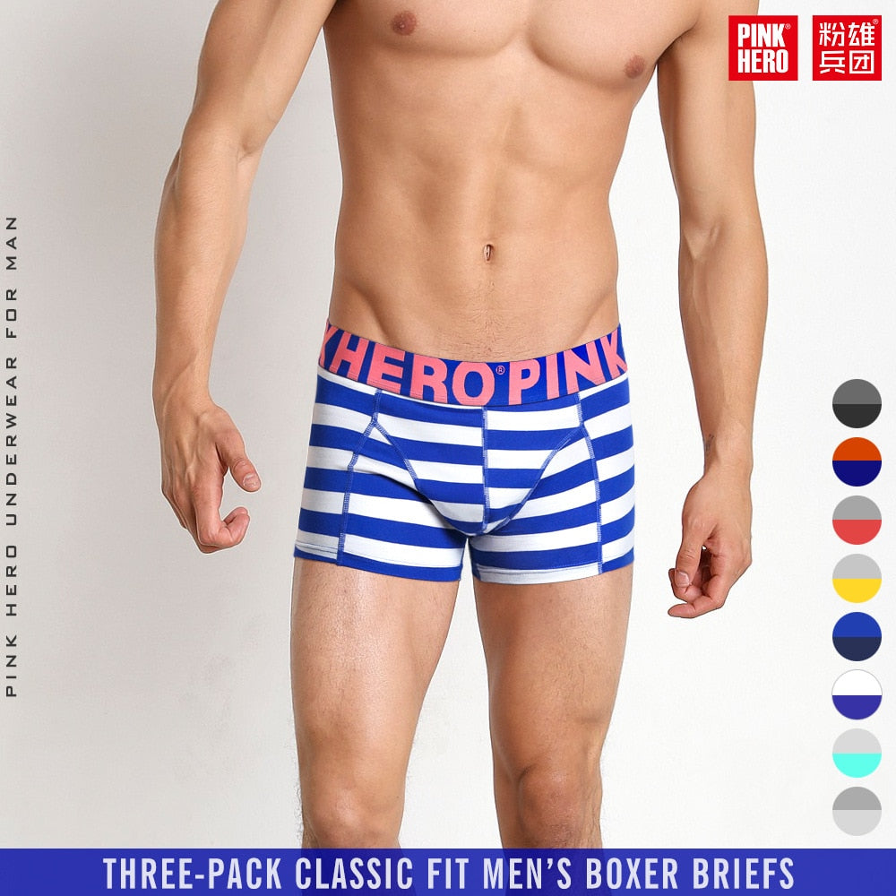 Men's Stripe Fashion Male Underpants boxer mens underwear boxers boxershorts Trunks The Clothing Company Sydney