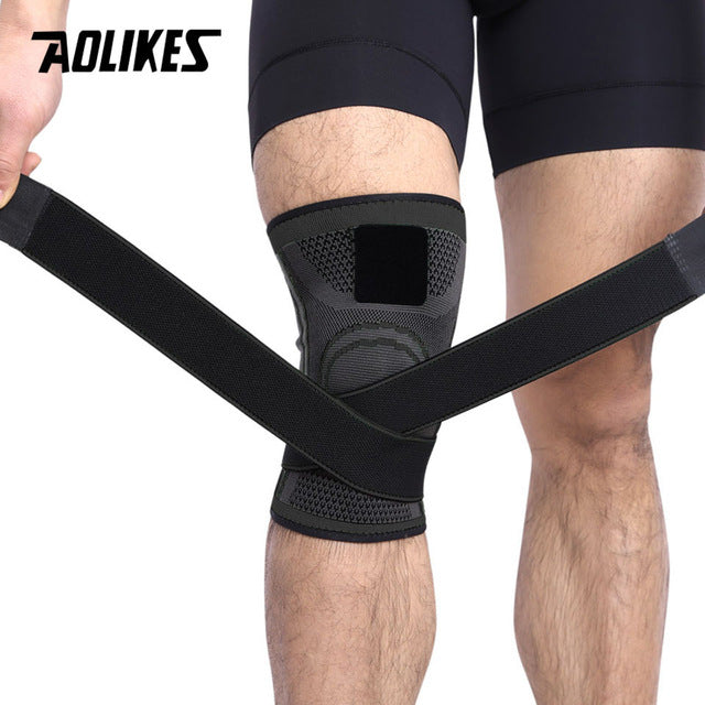 AOLIKES 1piece Knee Support Professional Protective Sports Knee Pad Breathable Bandage Knee Brace The Clothing Company Sydney