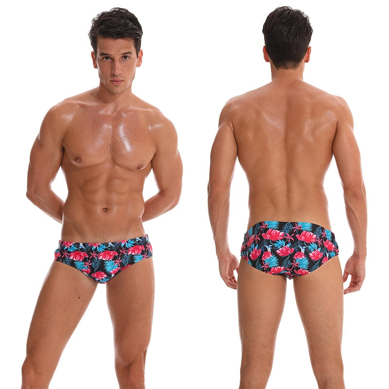 Men's Swimwear Low Boxers Swim Sportive Beachwear Shorts Swimsuit Brief in 16 Colours The Clothing Company Sydney