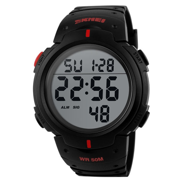 Men Ladies Sports Watches Chronos Countdown Watch Waterproof LED Digital Watch The Clothing Company Sydney