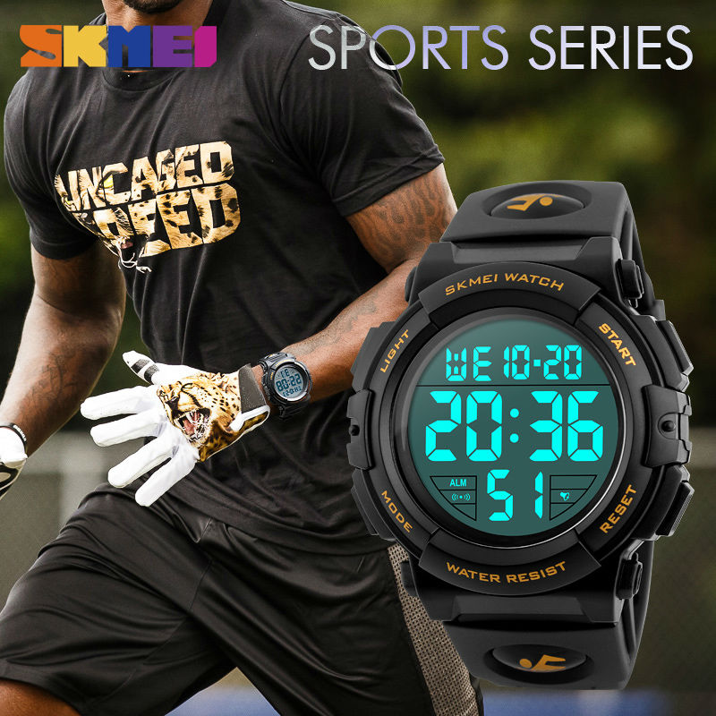 Men's Top Luxury Brand Sport Watch Electronic Digital 50M Waterproof Watches The Clothing Company Sydney