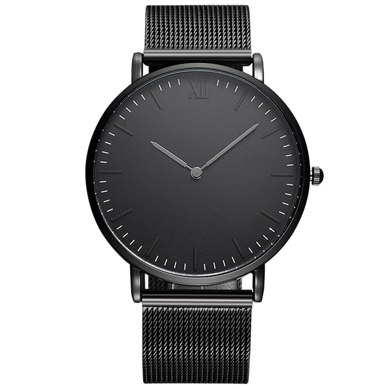 Unisex Custom Design Your Own Watches with Logo Blue Face The Clothing Company Sydney