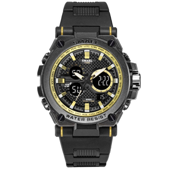 Men's Sport watch LED 50m water Resistant digital Multifunction Quartz Wristwatches The Clothing Company Sydney