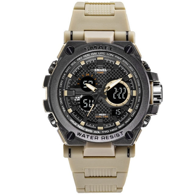 Men's Sport watch LED 50m water Resistant digital Multifunction Quartz Wristwatches The Clothing Company Sydney