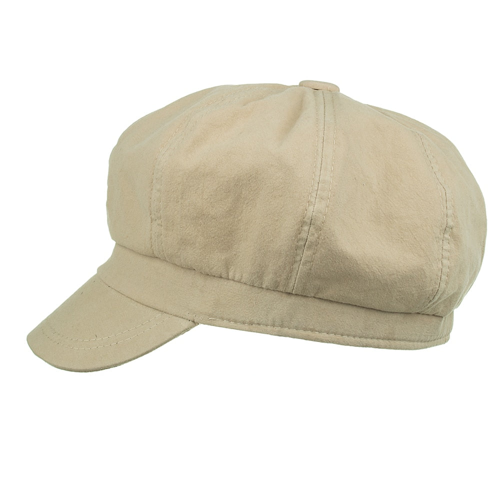 Women's Solid color Beret Bonnet Caps Winter Warm Hat Cap The Clothing Company Sydney