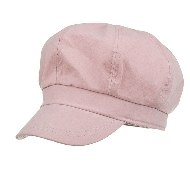 Women's Solid color Beret Bonnet Caps Winter Warm Hat Cap The Clothing Company Sydney