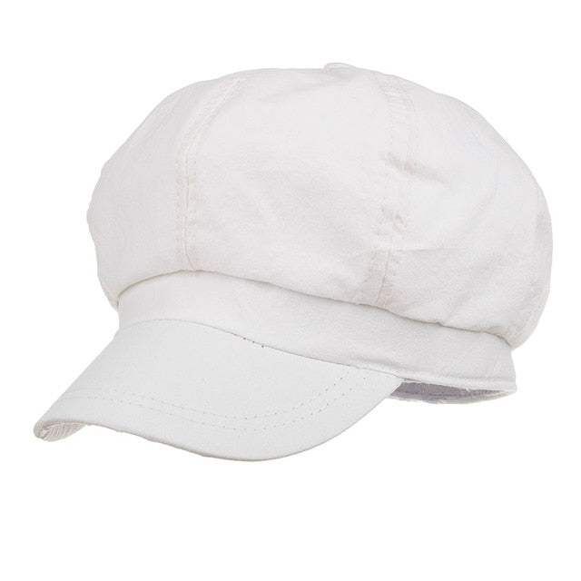 Women's Solid color Beret Bonnet Caps Winter Warm Hat Cap The Clothing Company Sydney