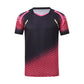 Women's Table Tennis Pastel T-shirts 3D Graphic Printed Badminton Clothes Quick-Drying Jersey