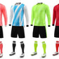 Goalkeeper Football Jersey Suit for Kids Adults Personalized Custom Boys Girls Men's Womens Print Long Sleeve Soccer Uniforms