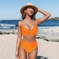CUPSHE Solid Black Twist High Waist Bikini Sets Swimsuit For Women Sexy V-neck Tank Two Pieces Swimwear 2023 Beach Bathing Suit The Clothing Company Sydney