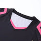 Women's Table Tennis Pastel T-shirts 3D Graphic Printed Badminton Clothes Quick-Drying Jersey