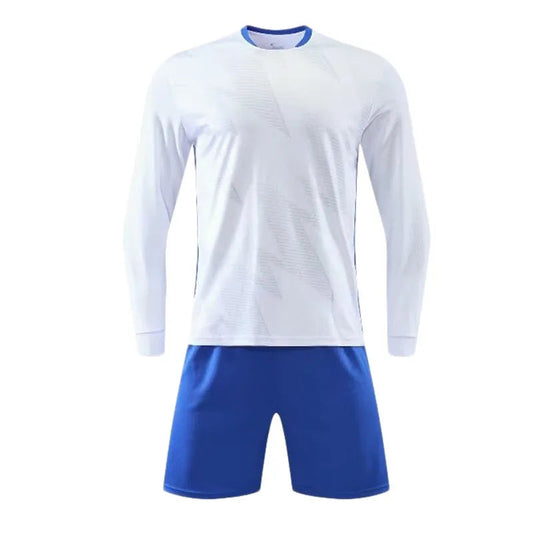 Mens Womens Kids Long Sleeve Football Jersey Set  Team Soccer Training Match Sports Uniform Suit The Clothing Company Sydney