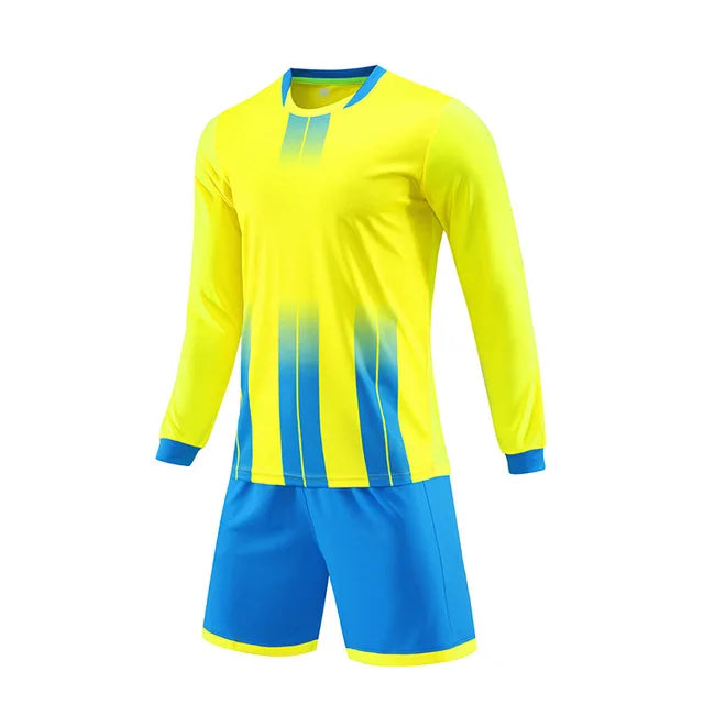 Long sleeve Customised Football Kits Kids Adult Soccer Jerseys Set Training Uniforms Sport Sets The Clothing Company Sydney