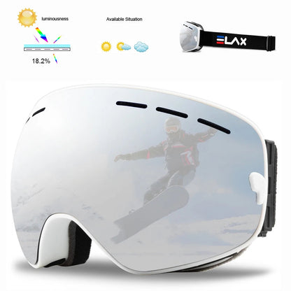 Double Layers Anti-Fog Snow Ski Goggles The Clothing Company Sydney