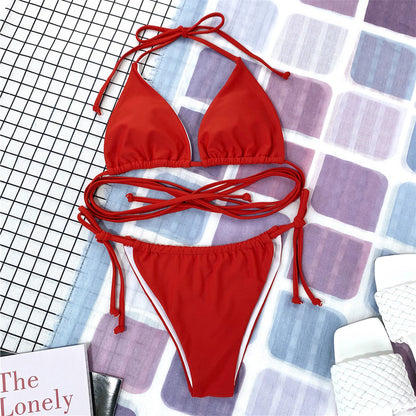 Wrap Around Mini Bikini Swimwear Women's Swimsuit Two piece Bikini set Brazilian Bather Bathing Suit Swimwear The Clothing Company Sydney