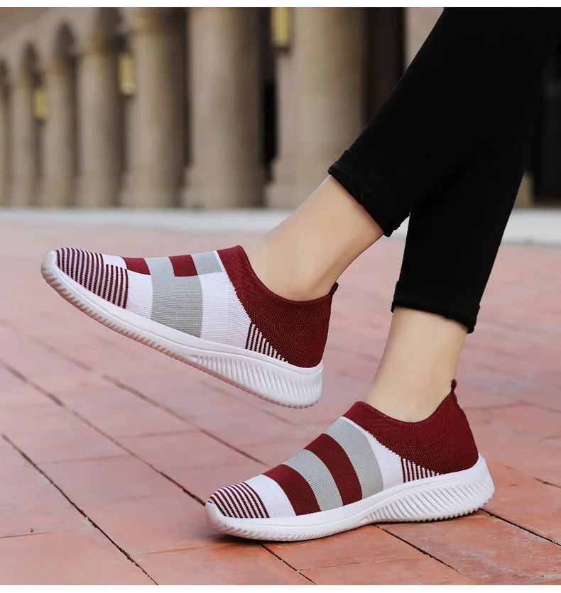 Women's Casual Knitted Sneakers The Clothing Company Sydney