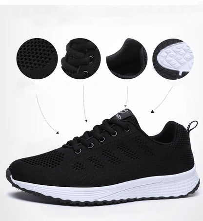 Women's Sport Shoes Sneakers Woman Running Shoes Breathable Antislip Light Flats The Clothing Company Sydney