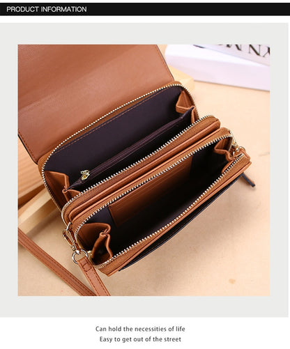 Women's Pu Leather Handbags Female Multifunctional Large Capacity Shoulder bags Fashion Crossbody Bags For Ladies Phone Purse The Clothing Company Sydney