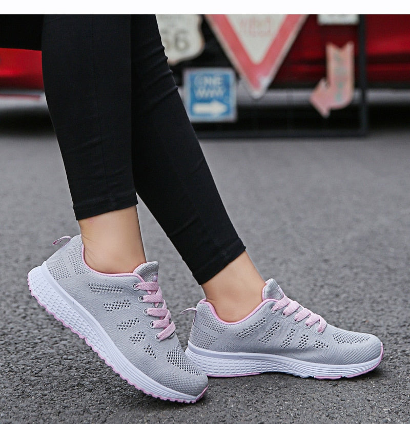 Women's Sneakers Casual Shoes Flats Air Mesh Breathable Trainers Ladies Shoes Sneakers Women Shoes The Clothing Company Sydney