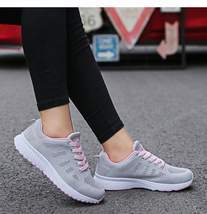 Women's Sneakers Casual Shoes Flats Air Mesh Breathable Trainers Ladies Shoes Sneakers Women Shoes The Clothing Company Sydney