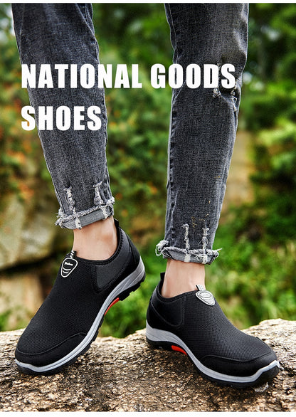 Summer Men's Shoes Lightweight Sneakers Fashion Casual Walking Shoes Breathable Slip on Mens Loafers The Clothing Company Sydney