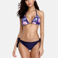 Women's Low Waist Bikini Set Vintage Polka Dot Print Swimwear Bandage Swimsuit Retro Floral Bathing Suit Beachwear - The Clothing Company Sydney