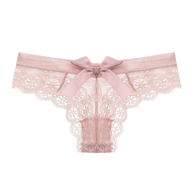 3 Pack Lace Panties Low-waist Underwear Thong G String Breathable T-back Lingerie - The Clothing Company Sydney