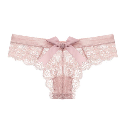 3 Pack Lace Panties Low-waist Underwear Thong G String Breathable T-back Lingerie - The Clothing Company Sydney