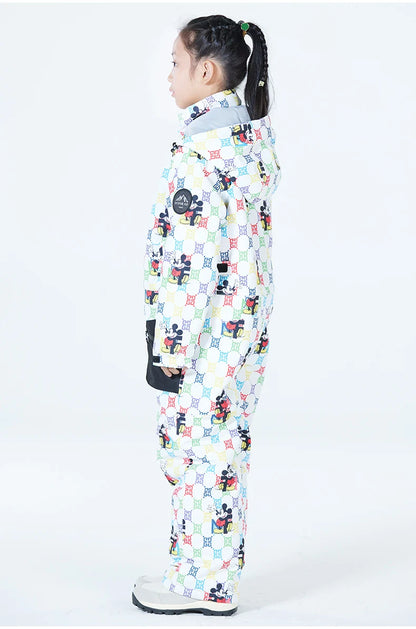 Children's Jumpsuit Ski Wear Snow Suit Snowboarding Clothing Windproof Waterproof Winter Outdoor Costumes For Boy's and Girl's The Clothing Company Sydney