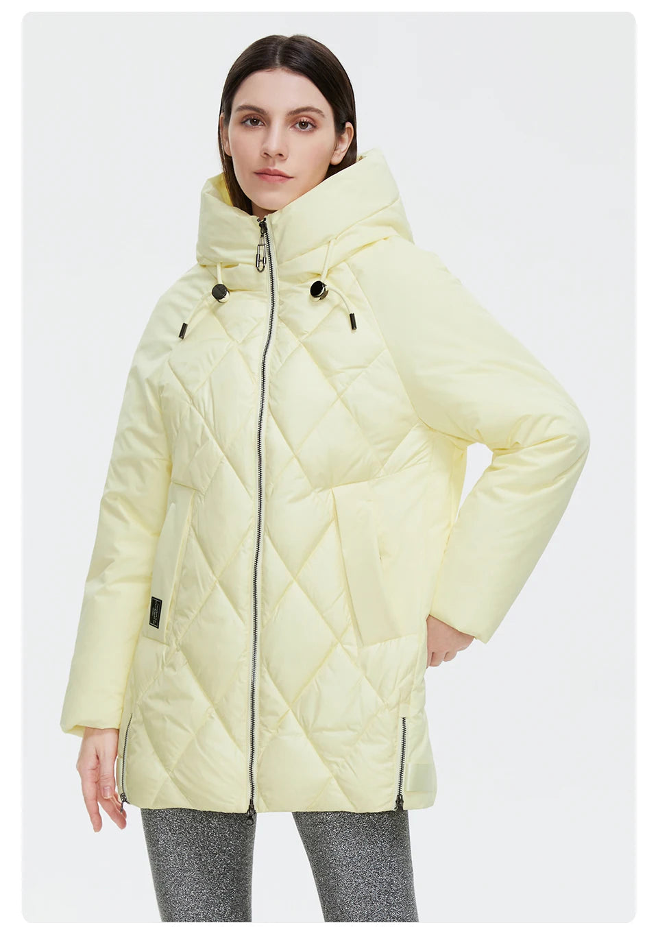 Winter Jacket Women's Collection Warm Jacket Mid-length Coats Parka - The Clothing Company Sydney
