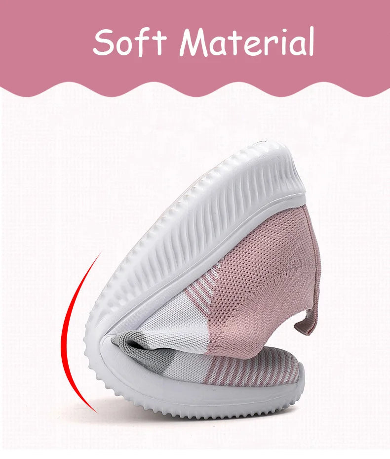 Women's Casual Knitted Sneakers The Clothing Company Sydney