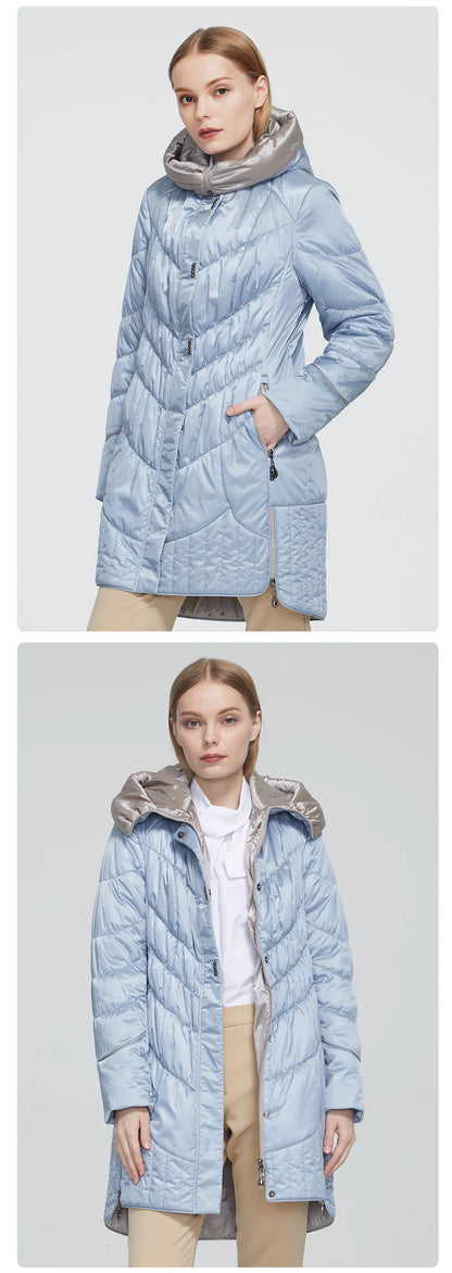 Winter women's coat Casual Parkas Hooded Coats Plus Size Jacket - The Clothing Company Sydney