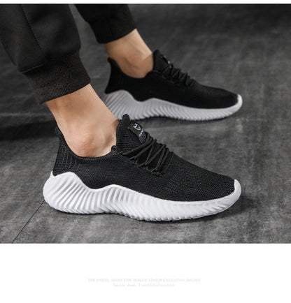 Fashion Sneakers Men's Classic Male Casual Shoes Breathable Mesh Gym Training Athletic Outdoor Shoes Lace Up Sneakers The Clothing Company Sydney