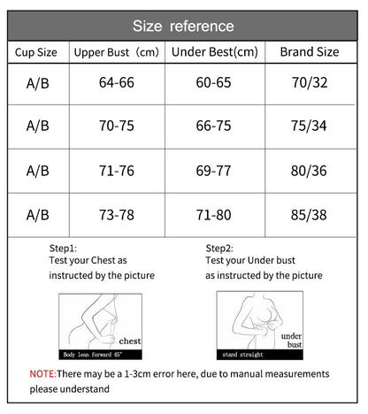 Seamless Bras for Women's Push Up Bras No Wire Brassiere A B Cup Underwear Bralette Three Quarters(3/4 Cup)  Lingerie The Clothing Company Sydney