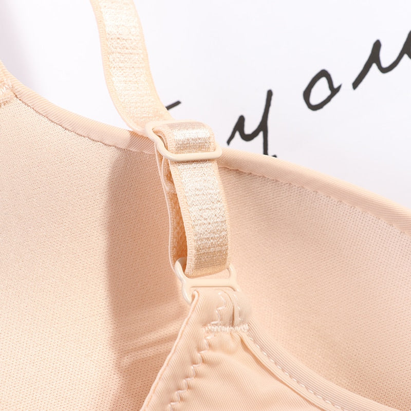 Seamless Bras for Women's Push Up Bras No Wire Brassiere A B Cup Underwear Bralette Three Quarters(3/4 Cup)  Lingerie The Clothing Company Sydney