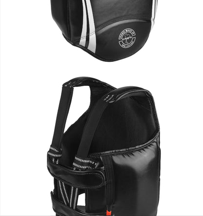 Boxing Chest Guard MMA Martial Arts Rib Shield Armour Adults Kids Body Protector Kickboxing Training Uniform Muay Thai Fight Gear - The Clothing Company Sydney