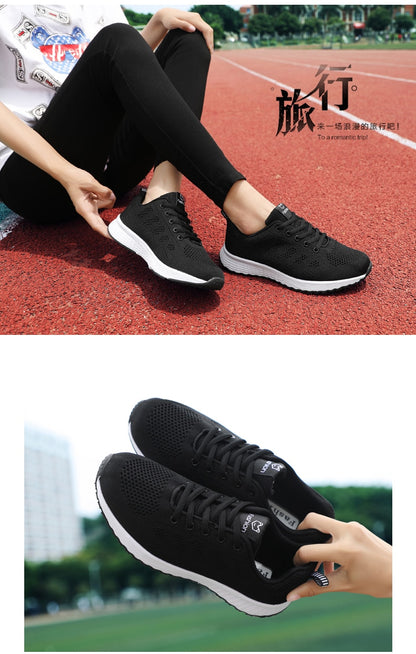 Women's Sport Shoes Sneakers Woman Running Shoes Breathable Antislip Light Flats The Clothing Company Sydney