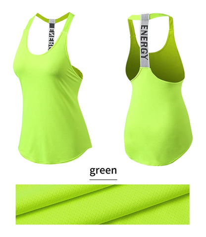 Women Gym Tops Black Sleeveless Yoga Fitness Shirt Gym Vest Running workout Sports Backless Singlet Top The Clothing Company Sydney