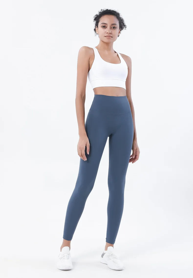 Nylon Yoga Set Women's Tracksuit Gym Fitness Set Woman 2 Piece Leggings Sports Bra Breathable Sportwear