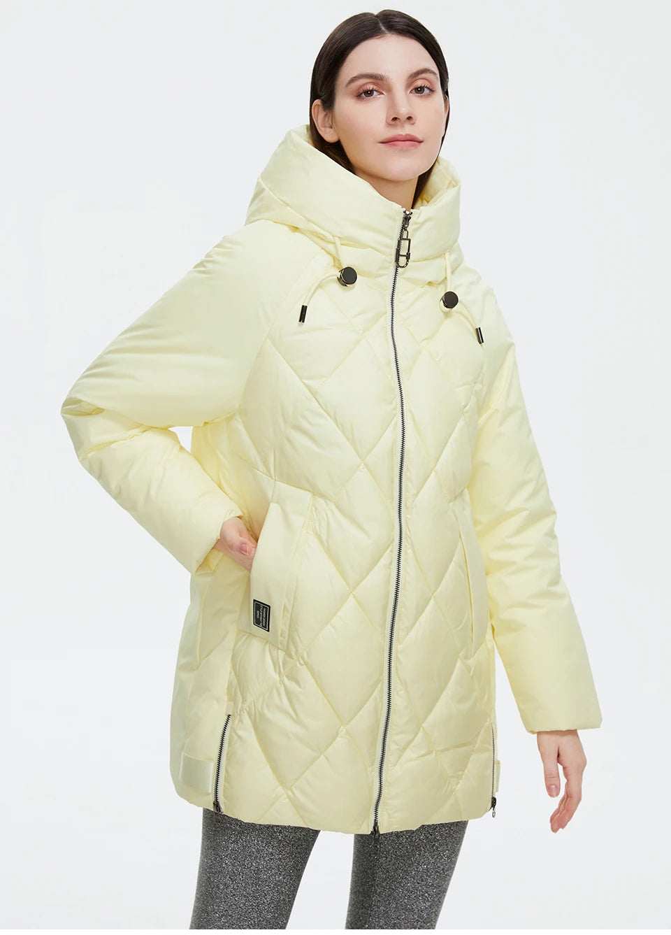 Winter Jacket Women's Collection Warm Jacket Mid-length Coats Parka - The Clothing Company Sydney