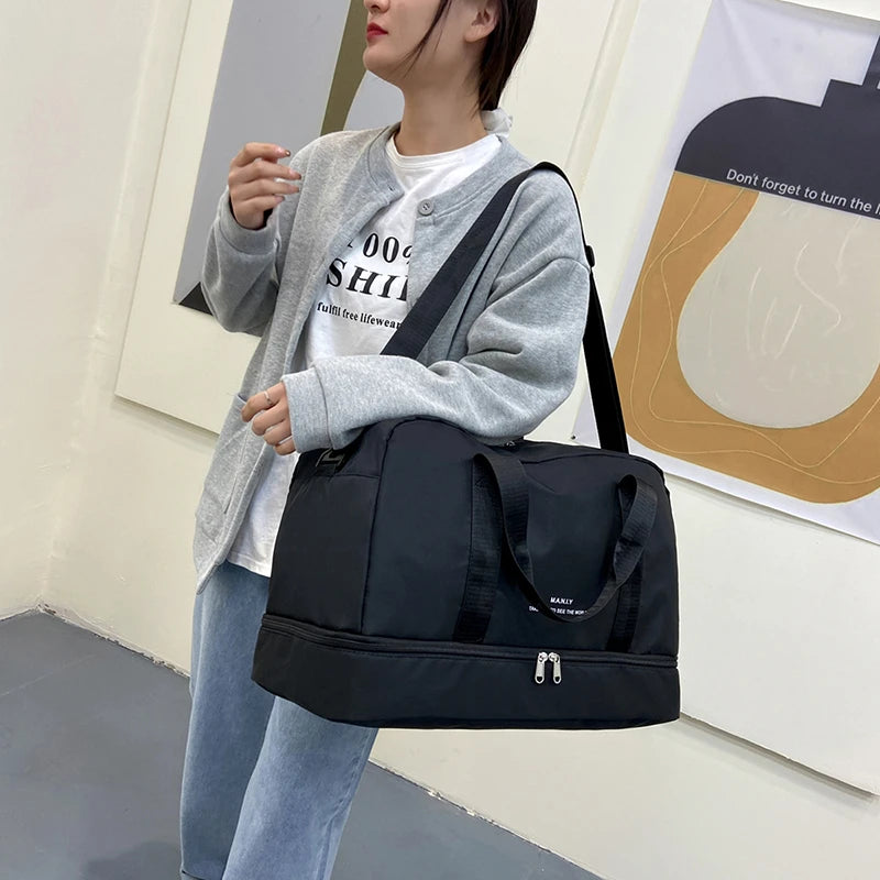 Women Handbag's Nylon New Luggage Bags Crossbody Bag Men's Travel Bag  Ladies Fashion Shoulder Duffel Bag - The Clothing Company Sydney