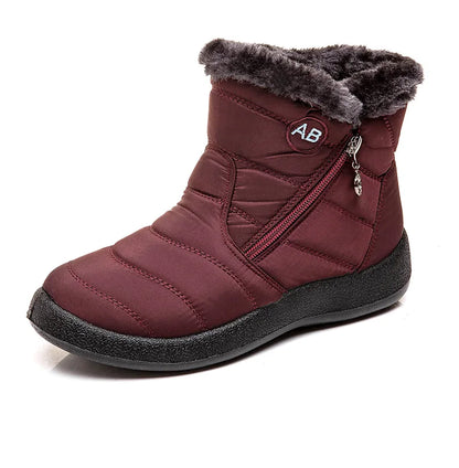 Women's Thick Plush Snow Boots Winter Waterproof Non-slip Platform Ankle Boots Women Warm Cotton Padded Shoes The Clothing Company Sydney