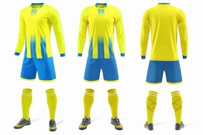 Long sleeve Customised Football Kits Kids Adult Soccer Jerseys Set Training Uniforms Sport Sets The Clothing Company Sydney
