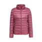 Women Spring Jacket Fashion Short Ultra Lightweight Packable Puffer Coats 15 Colors Female Down Warm Korean Slim Fit Parkas 5XL The Clothing Company Sydney